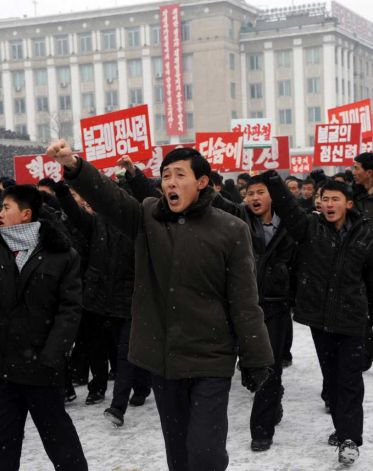 Pyongyang Rally Jan. 3 2012