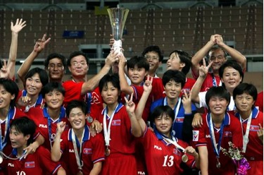 DPRK women 2008