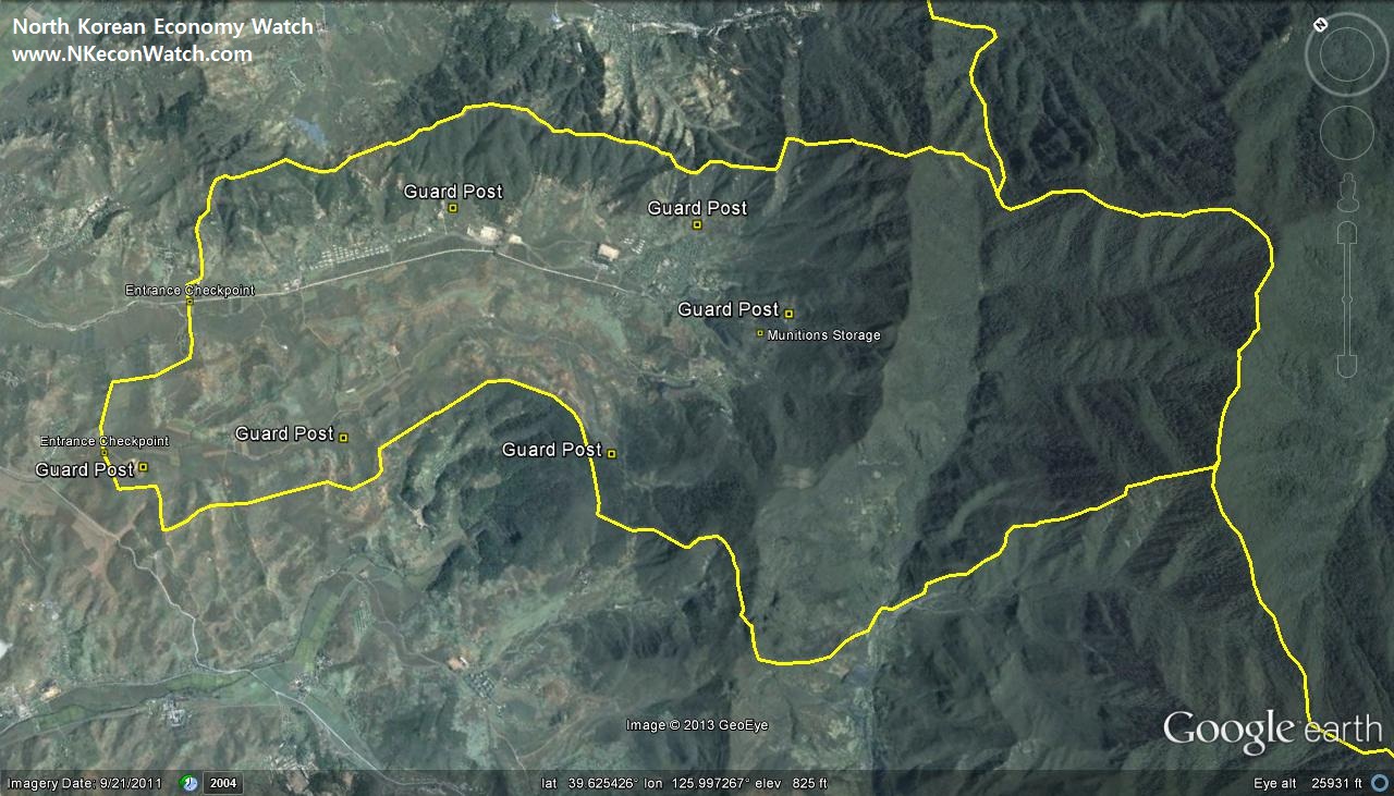 Curtis Melvin's watchful eye from the sky noticed what are apparent additions to Camp 14 | Image via NK Econ Watch